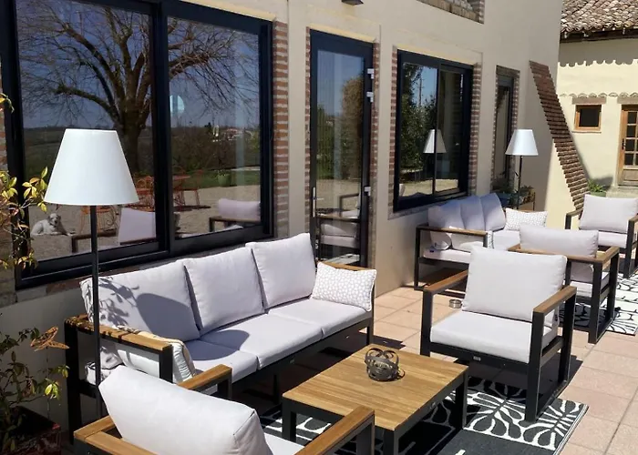 Aux Coteaux D'aussac Pensjonat