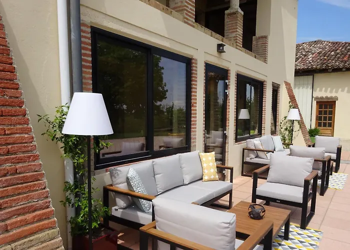 Aux Coteaux D'aussac Pensjonat L'Honor-de-Cos